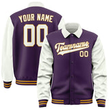 Custom Purple White Jacket