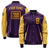 Custom Purple Yellow Jacket JA070719071717191917