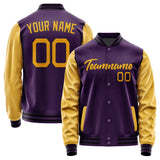Custom Purple Yellow Jacket