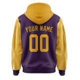 Custom Purple Yellow Jacket