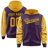 Custom Purple Yellow Jacket
