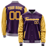 Custom Purple Yellow Jacket