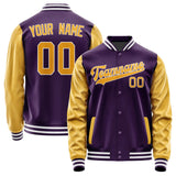 Custom Purple Yellow Jacket
