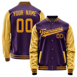 Custom Purple Yellow Jacket