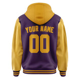 Custom Purple Yellow Jacket