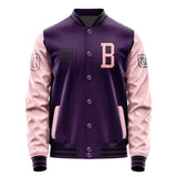 Custom Purple Light Pink Jacket JA070721071717212117