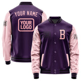 Custom Purple Light Pink Jacket JA070721071717212117