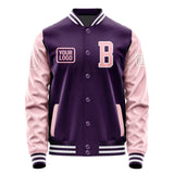 Custom Purple Light Pink Jacket JA070721071818212118