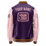 Custom Purple Light Pink Jacket JA070721071917212117