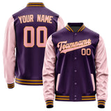 Custom Purple Light Pink Jacket