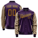Custom Purple Khaki Jacket