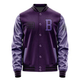 Custom Purple Light Purple Jacket JA070723071717232317