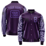 Custom Purple Light Purple Jacket JA070723071717232317