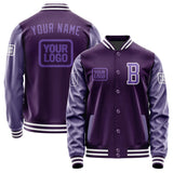 Custom Purple Light Purple Jacket JA070723071818232318