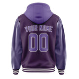 Custom Purple Light Purple Jacket