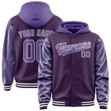 Custom Purple Light Purple Jacket