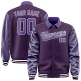 Custom Purple Light Purple Jacket