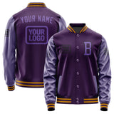 Custom Purple Light Purple Jacket JA070723071917232317