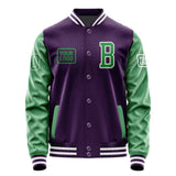 Custom Purple Emerald Green Jacket JA070724071818242418