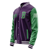 Custom Purple Emerald Green Jacket JA070724071818242418