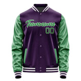 Custom Purple Emerald Green Jacket JA0707240717B21724