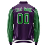 Custom Purple Emerald Green Jacket JA0707240718B31824