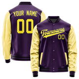 Custom Purple Light Yellow Jacket