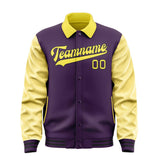 Custom Purple Light Yellow Jacket