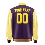 Custom Purple Light Yellow Jacket