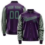 Custom Purple Blue Green Jacket