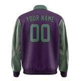 Custom Purple Blue Green Jacket
