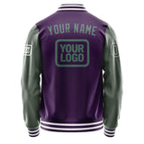 Custom Purple Blue Green Jacket JA070727071818272718