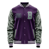 Custom Purple Blue Green Jacket JA070727071818272718