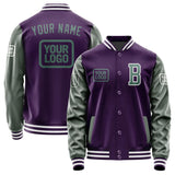 Custom Purple Blue Green Jacket JA070727071818272718