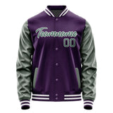 Custom Purple Blue Green Jacket JA0707270717B21727