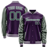 Custom Purple Blue Green Jacket
