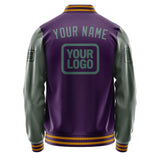 Custom Purple Blue Green Jacket JA070727071917272717