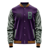 Custom Purple Blue Green Jacket JA070727071917272717