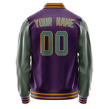 Custom Purple Blue Green Jacket JA0707270719B31927