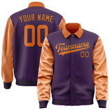 Custom Purple Orange Jacket