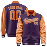 Custom Purple Orange Jacket