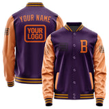 Custom Purple Orange Jacket JA070728071917282817