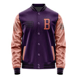 Custom Purple Copper Rose Jacket JA070729071717292917