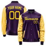 Custom Purple Gold Jacket