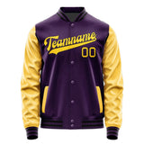 Custom Purple Gold Jacket JA0707300717B31730