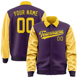 Custom Purple Gold Jacket