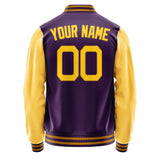 Custom Purple Gold Jacket JA0707300718B21830