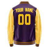 Custom Purple Gold Jacket JA0707300719B31930