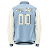 Custom Light Blue Cream Jacket JA0808030817B31703