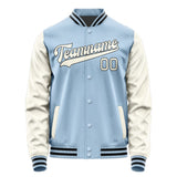 Custom Light Blue Cream Jacket JA0808030817B31703